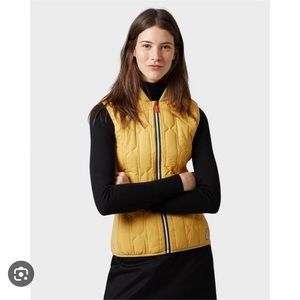 Hunter Yellow Quilted Vest
